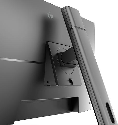 Моноблок IRU Tactio 23.8" Full HD i5 12450H (2) 32Gb SSD1Tb Windows 11 Professional GbitEth WiFi BT 120W Cam черный 1920x1080 фото 3