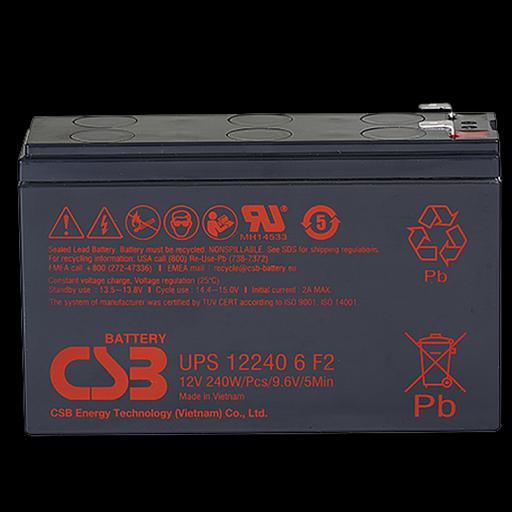 Акб CSB Аккумуляторная батарея для ИБП (12V/5Ah) (UPS122406 F2 CSB) фото 1