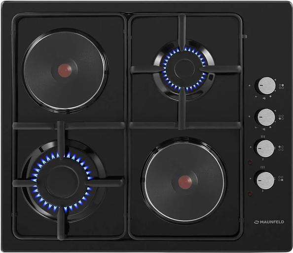 Варочная поверхность Maunfeld EEHE.64.5EB/KG черный фото 1