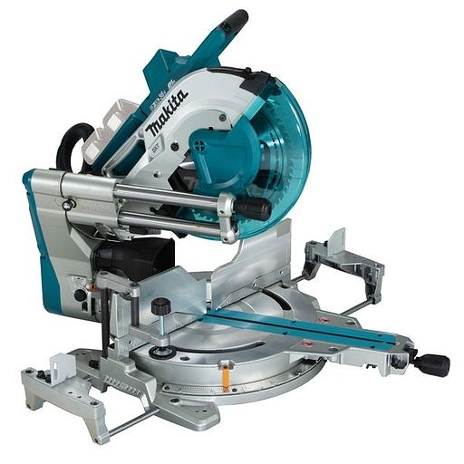Makita DLS211ZU Пила торцовочная [DLS600Z] { б\щ,36В,д\2-х ак18В,4400\м,ф305х30мм,рез92х382мм,30.3кг,накл-48/48,пов-60/60,б\ак,зу } фото 1