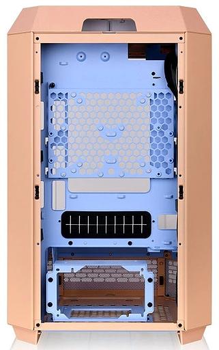Корпус Thermaltake The Tower 300 PEACH FUZZ без БП miniITX 7x120mm 5x140mm 2xUSB3.0 audio bott PSU фото 5