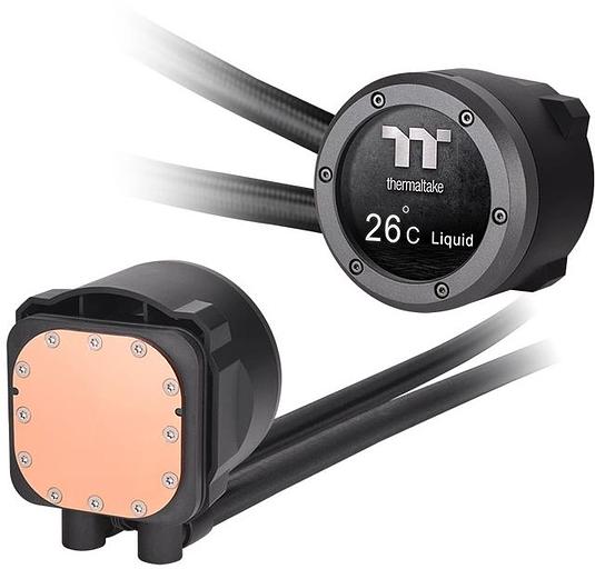 Система водяного охлаждения Thermaltake TH420 V2 Ultra ARGB Soc-AM5/AM4/1151/1200/1700 черный 4-pin 25.8dB Al+Cu LCD Ret (CL-W386-PL14SW-A) фото 2
