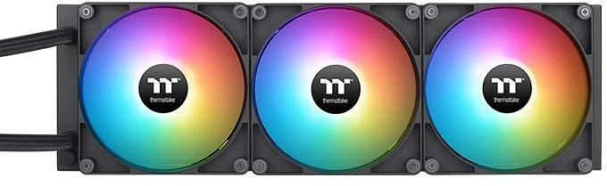 Система водяного охлаждения Thermaltake TH420 V2 Ultra ARGB Soc-AM5/AM4/1151/1200/1700 черный 4-pin 25.8dB Al+Cu LCD Ret (CL-W386-PL14SW-A) фото 4