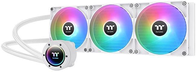 Система водяного охлаждения Thermaltake TH420 V2 Snow Edition ARGB Soc-AM5/AM4/1151/1200/1700 белый 4-pin 25.8dB Al+Cu Ret (CL-W378-PL14SW-A) фото 1
