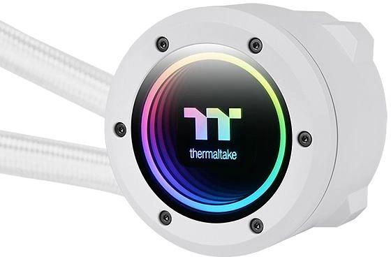 Система водяного охлаждения Thermaltake TH420 V2 Snow Edition ARGB Soc-AM5/AM4/1151/1200/1700 белый 4-pin 25.8dB Al+Cu Ret (CL-W378-PL14SW-A) фото 2