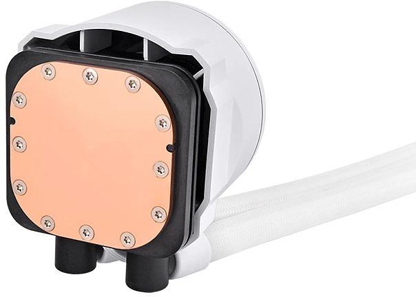 Система водяного охлаждения Thermaltake TH420 V2 Snow Edition ARGB Soc-AM5/AM4/1151/1200/1700 белый 4-pin 25.8dB Al+Cu Ret (CL-W378-PL14SW-A) фото 3