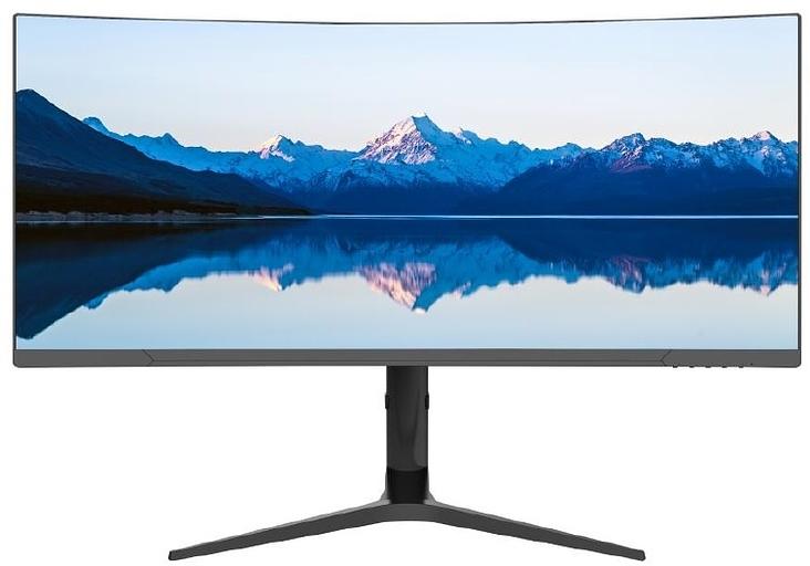 Монитор NPC 34" MP3414 черный VA LED 1ms 21:9 HDMI M/M матовая HAS Piv 250cd 178гр/178гр 3440x1440 165Hz G-Sync FreeSync DP 2K 9кг фото 1