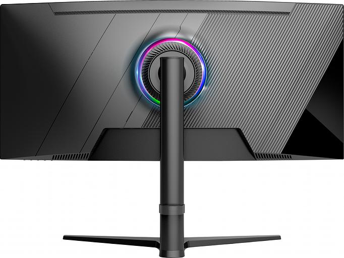 Монитор NPC 34" MP3414 черный VA LED 1ms 21:9 HDMI M/M матовая HAS Piv 250cd 178гр/178гр 3440x1440 165Hz G-Sync FreeSync DP 2K 9кг фото 2