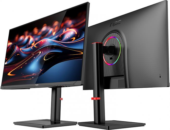 Монитор NPC 27" MD2707-K черный IPS LED 1ms 16:9 HDMI M/M матовая HAS Piv 250cd 178гр/178гр 1920x1080 240Hz G-Sync FreeSync DP FHD USB 5.5кг фото 7