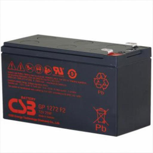 Акб CSB Аккумуляторная батарея для ИБП (25W) (12V/7,2Ah) (GP1272 F2 CSB) фото 1