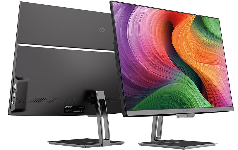 Моноблок Digma Action 21.5" Full HD N95 (1.7) 8Gb SSD256Gb UHDG 600 CR Windows 11 Professional GbitEth WiFi BT 36W клавиатура мышь Cam черный 1920x1080 фото 2