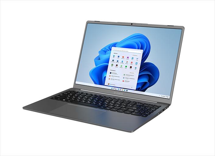 Ноутбук IRBIS Blizzard 16NBC1002 AMD Ryzen R5 5625U, 15.6"LCD 1920*1080P, 16GB sodimm +512GB SSD, AC wifi, Front camera: 5000mha battery,NO OS/METAL/Silver (16NBC1502) фото 4