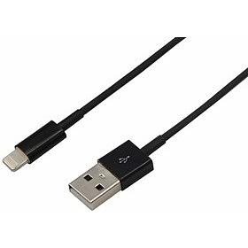 Rexant (18-1122) Кабель USB-A – Lightning для Apple, 1А, 1м, ПВХ, черный фото 1