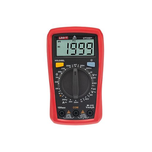 Мультиметр портативный UNI-T UT33D+ фото 1