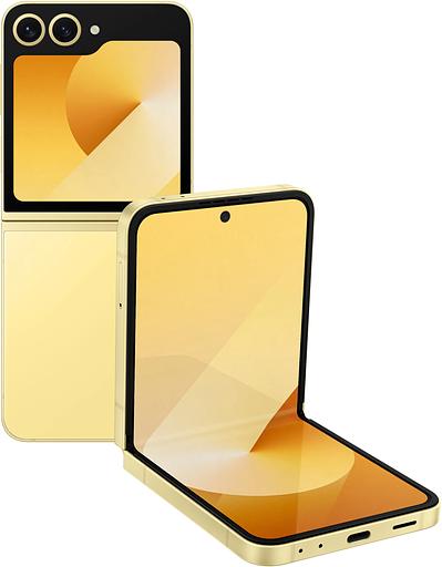Смартфон Samsung SM-F741B Galaxy Z Flip 6 5G 512Gb 12Gb желтый раскладной 3G 4G 1Sim 6.7" 1080x2640 Android 14 50Mpix 802.11 a/b/g/n/ac/ax NFC GPS GSM900/1800 GSM1900 TouchSc Protect фото 1
