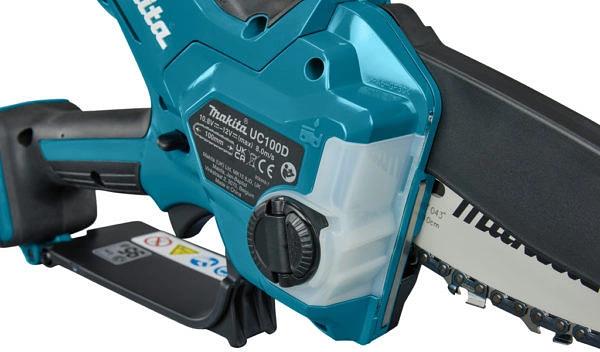 Электрическая цепная пила Makita UC100DZ 210Вт дл.шины:4"(10cm) фото 3