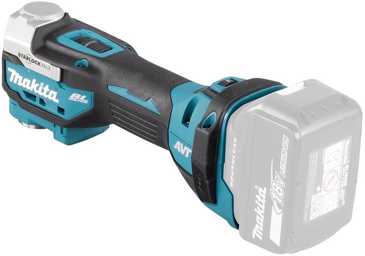 Многофункциональный инструмент Makita DTM52Z синий/черный фото 3