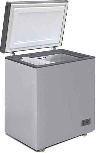 Морозильный ларь Бирюса Б-M155KX серебристый фото 4