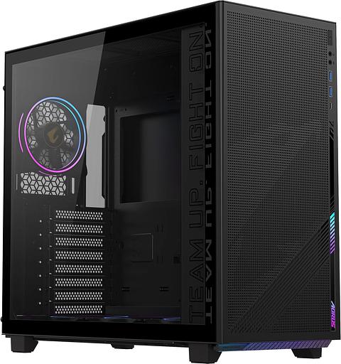 Корпус Gigabyte GB-AC400G черный без БП ATX 2xUSB3.0 1xUSB3.1 audio bott PSU фото 1