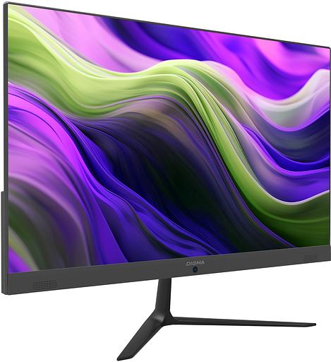 Моноблок Digma Optimum 23.8" Full HD Cel N5100 (1.6) 8Gb SSD256Gb UHDG CR Windows 11 Professional Eth WiFi BT 90W клавиатура мышь Cam черный 1920x1080 фото 2