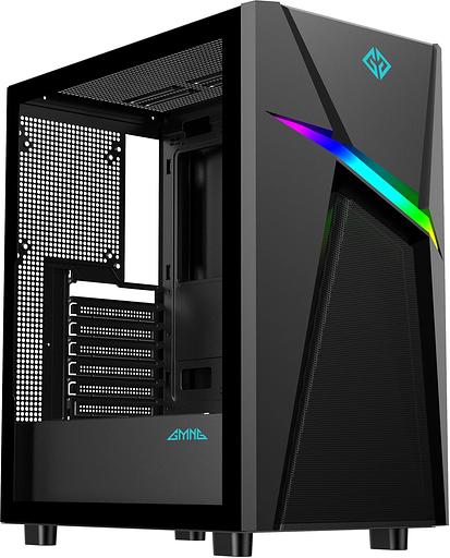 Корпус GMNG GG-CC103 черный без БП ATX 2x120mm 2xUSB2.0 1xUSB3.0 audio bott PSU фото 5