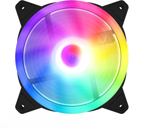 Вентилятор GMNG GG-CF120ARGB2-PWMBK 120x120x25mm 4-pin Ret фото 1