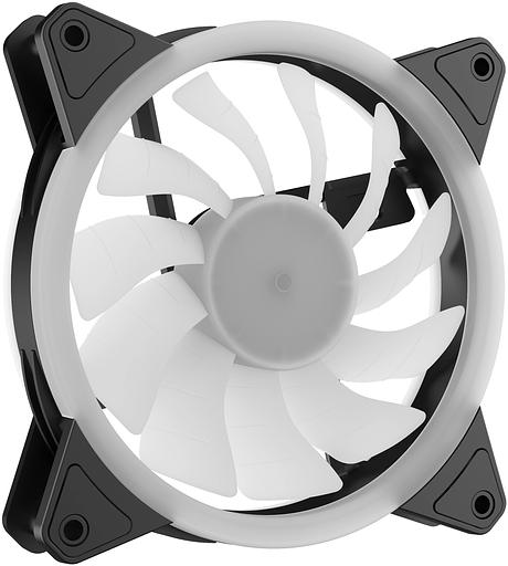 Вентилятор GMNG GG-CF120ARGB2-PWMBK 120x120x25mm 4-pin Ret фото 6