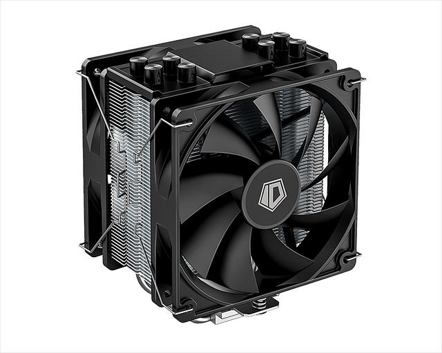 Cooler ID-Cooling SE-214-XT PLUS LGA1700/1200/115X/AM5/AM4 (TDP 200W, PWM, 4 тепл.трубки прямого контакта, 2 x FAN 120mm) RET фото 1
