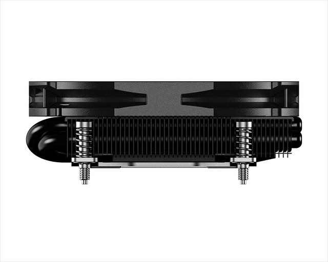 Cooler ID-Cooling IS-30A BLACK AM5/AM4 низкопрофильный высота 30mm ( TDP 100W, PWM, 4 тепл.трубки прямого контакта, FAN 92mm) BOX фото 3
