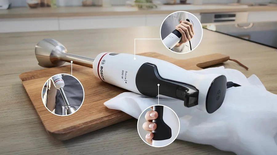 Блендер погружной Bosch MSM4W421 800Вт белый фото 7