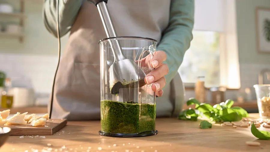 Блендер погружной Bosch MSM4W421 800Вт белый фото 9