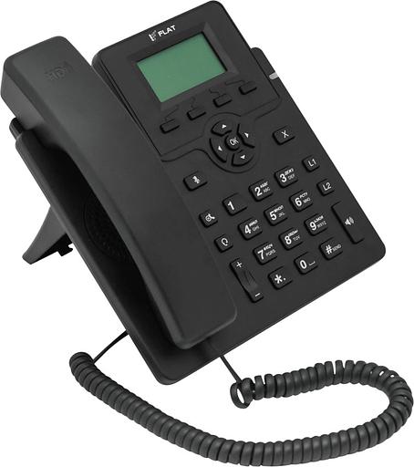 Телефон IP Флат Flat-Phone-C10 черный фото 2