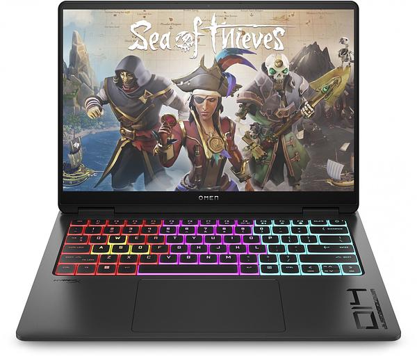 Ноутбук HP Omen 14-fb0020ci Core Ultra 7 155H 16Gb SSD512Gb NVIDIA GeForce RTX4050 6Gb 14" OLED 2.8K (2880x1800) Free DOS black WiFi BT Cam (A1AA7EA) фото 1