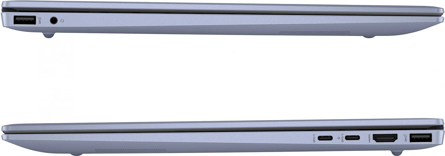 Ноутбук HP Pavilion 16-af0007ci Core Ultra 5 125U 16Gb SSD512Gb Intel Graphics 16" IPS WUXGA (1920x1200) Free DOS lt.blue WiFi BT Cam (A1AB4EA) фото 4