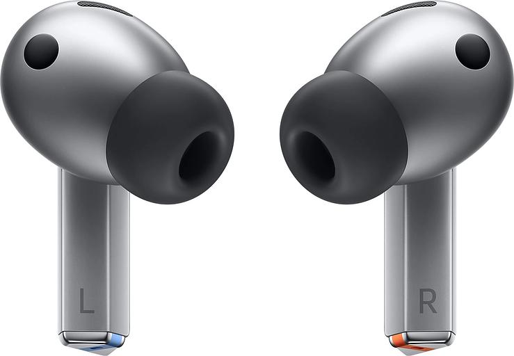 Гарнитура вкладыши Samsung Galaxy Buds 3 Pro серебристый беспроводные bluetooth в ушной раковине (SM-R630NZAACIS) фото 4