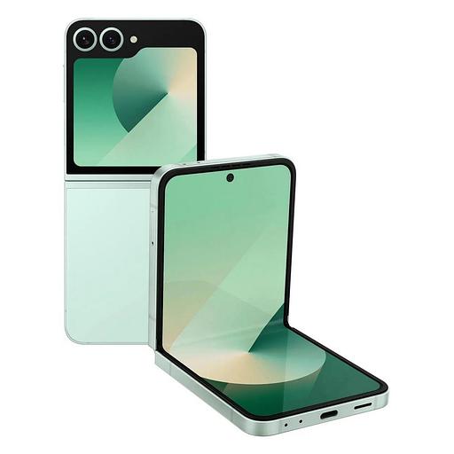 Смартфон Samsung SM-F741B Galaxy Z Flip 6 5G 256Gb 12Gb мятный раскладной 3G 4G 6.7" 1080x2640 Android 14 50Mpix 802.11 a/b/g/n/ac/ax NFC GPS GSM900/1800 GSM1900 TouchSc Protect фото 1