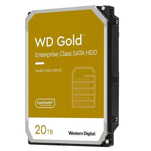 Жесткий диск Western Digital 3.5" 20TB WD202KRYZ Gold SATA3, Cache 291MB, 7200 rpm фото 1
