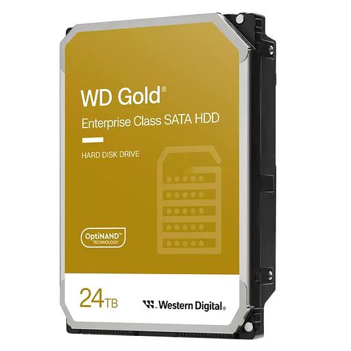 Жесткий диск Western Digital 3.5" 24TB WD241KRYZ Gold SATA3, Cache 298MB, 7200 rpm фото 1