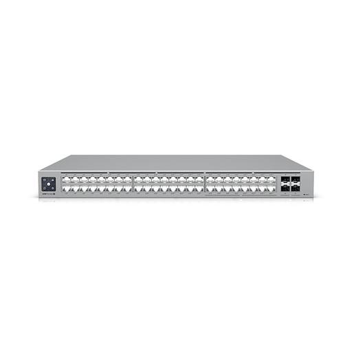 Коммутатор Ubiquiti USW-Pro-Max-48-PoE A 48-port, Layer 3 Etherlighting™ switch with 2.5 GbE and PoE++ output 720W фото 2