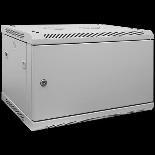 Шкаф телекоммуникационный настенный 6U, 600х450х370мм (металлическая дверь) фото 4