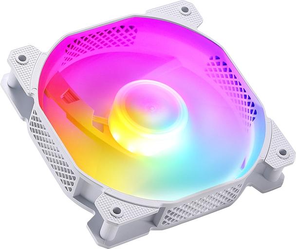 Вентилятор Formula Cosmic 12WH FR RGB белый 3-pin 4-pin(Molex) Ret фото 2