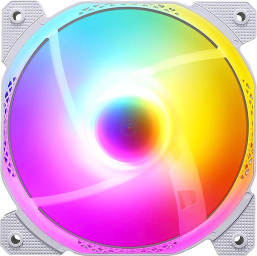 Вентилятор Formula Cosmic 12WH FR RGB белый 3-pin 4-pin(Molex) Ret фото 4