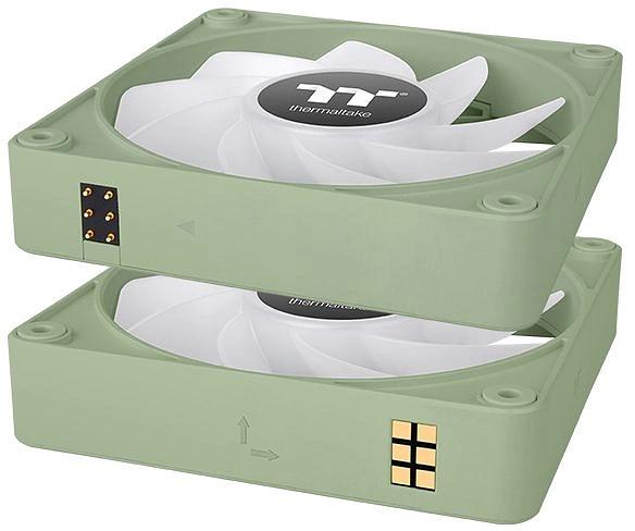 Вентилятор Thermaltake CT120 EX Sync Matcha реверсивный зеленый Ret (CL-F198-PL12MG-A) фото 4