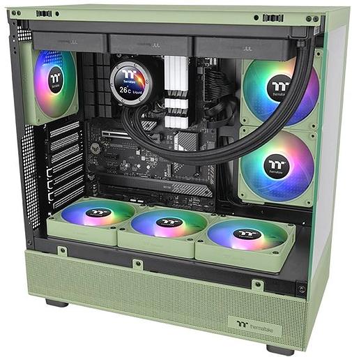 Вентилятор Thermaltake CT120 EX Sync Matcha реверсивный зеленый Ret (CL-F198-PL12MG-A) фото 5