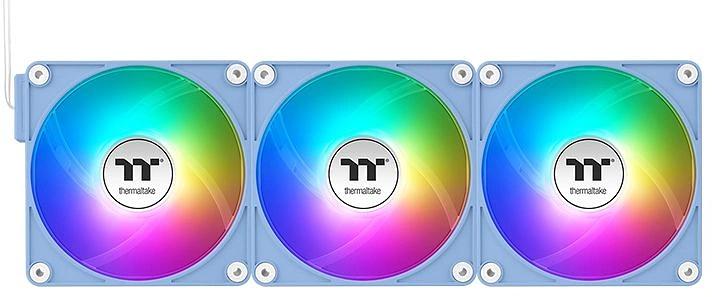 Вентилятор Thermaltake CT120 EX Sync Hydrangea реверсивный синий Ret (CL-F198-PL12BU-A) фото 2