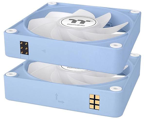 Вентилятор Thermaltake CT120 EX Sync Hydrangea реверсивный синий Ret (CL-F198-PL12BU-A) фото 4