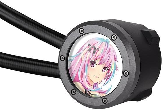 Система водяного охлаждения Thermaltake TH360 V2 Ultra EX ARGB Soc-AM5/AM4/1151/1200/1700 черный Al+Cu LCD Ret (CL-W415-PL12SW-A) фото 3