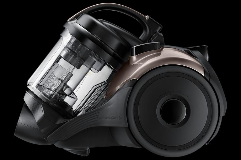 Пылесос SAMSUNG VC15K4169HD gold/black (Мощность 1500 Вт, традиционный/с контейнером, Объем пылесборника 1.3л) (VC15K4169HD/EV) фото 3