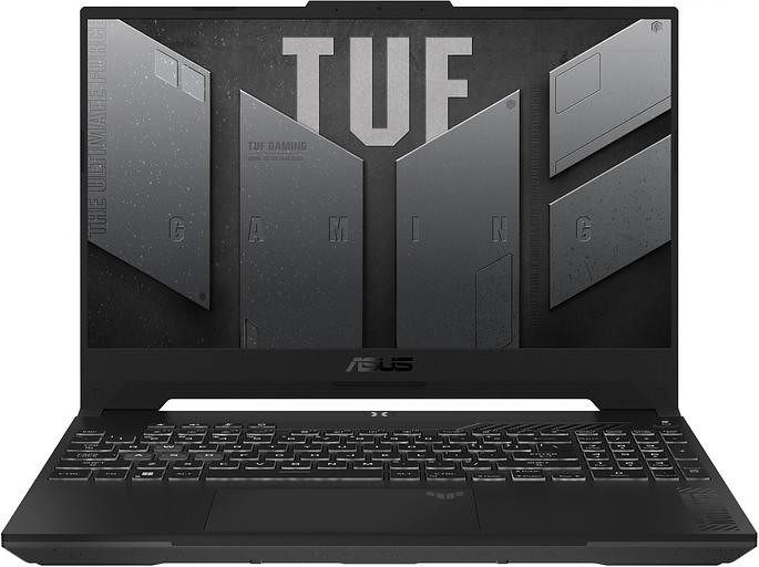 Ноутбук Asus TUF Gaming F15 FX507ZI4-LP041 Core i7 12700H 32Gb SSD1Tb NVIDIA GeForce RTX4070 8Gb 15.6" IPS FHD (1920x1080) noOS grey WiFi BT Cam (90NR0FV7-M003H0) фото 1