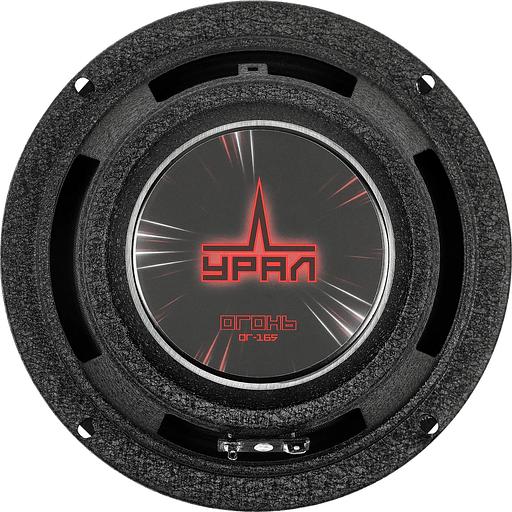 Колонки автомобильные Ural Огонь ОГ-165 (без решетки) 160Вт 92.5дБ 4Ом 16.5см (6 1/2дюйм) (ком.:2кол.) широкополосные однополосные фото 4